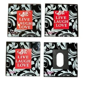 New glass add picture coasters